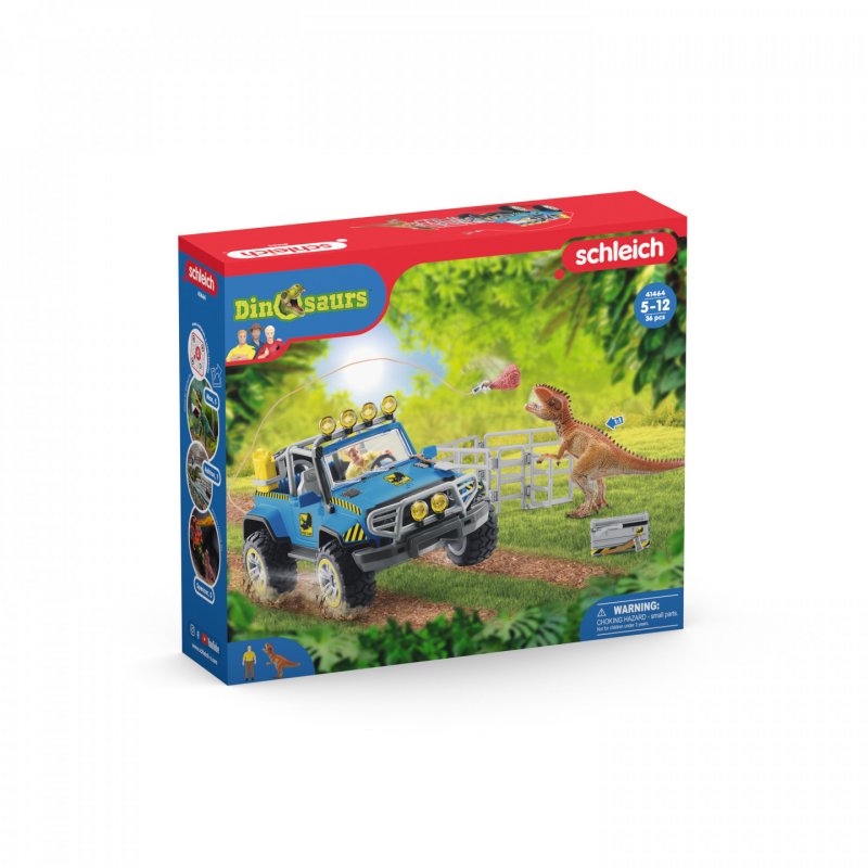 Schleich Dinosaurs Geländewagen m Dino. | 41464