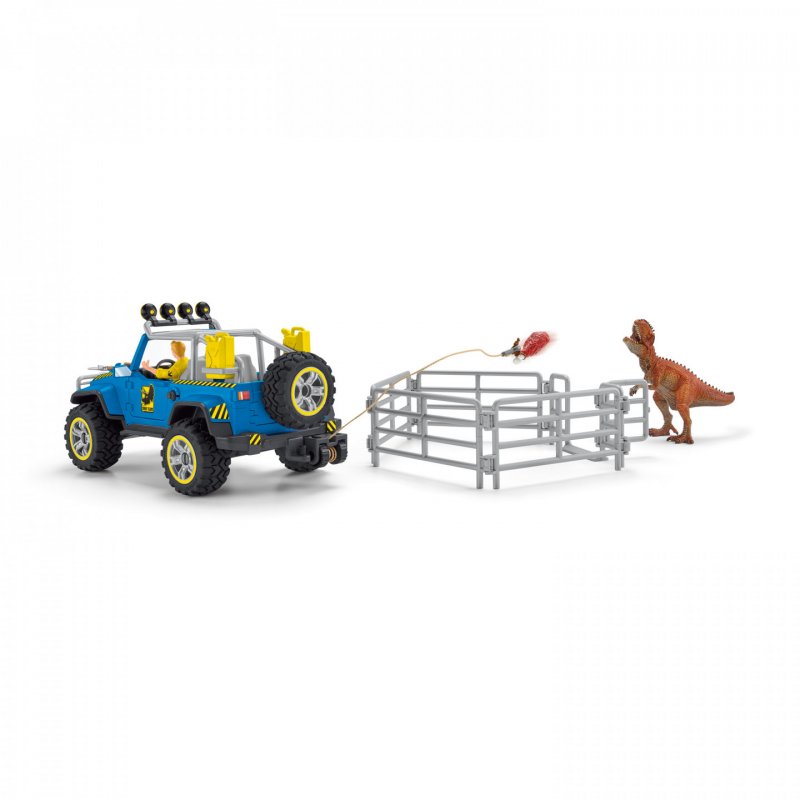 Schleich Dinosaurs Geländewagen m Dino. | 41464