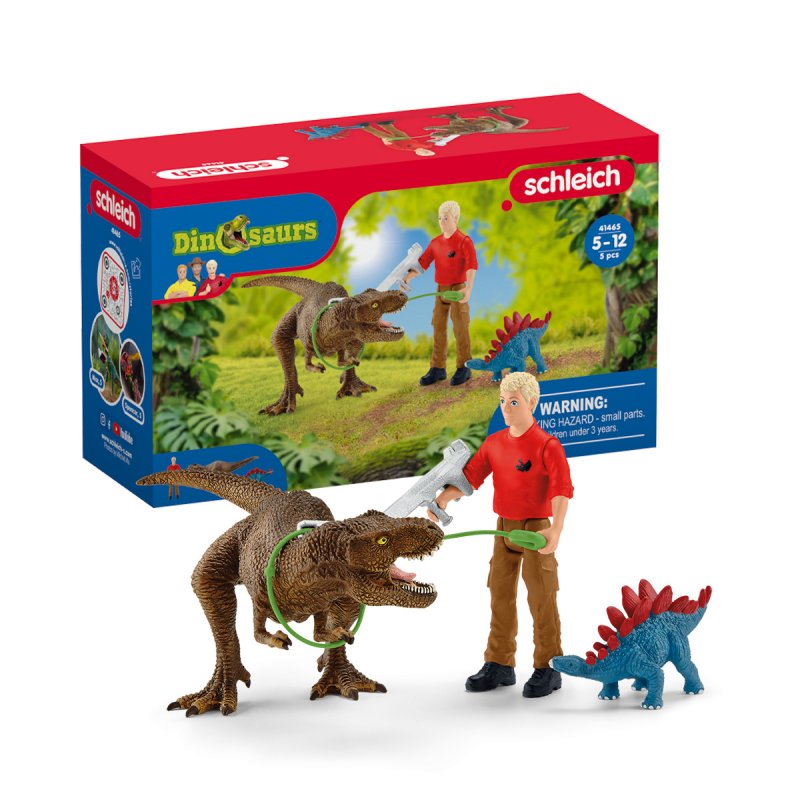 schleich Dinosaurs Tyrannosaurus Rex attack