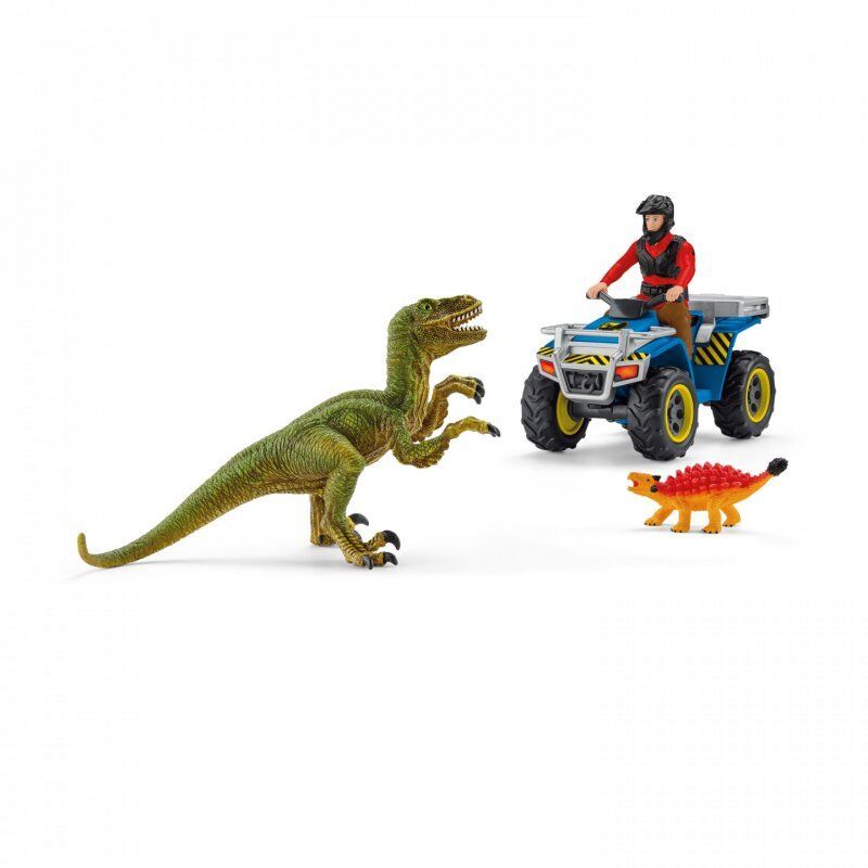 Schleich Dinosaurs Flucht a Quad v Vel. | 41466