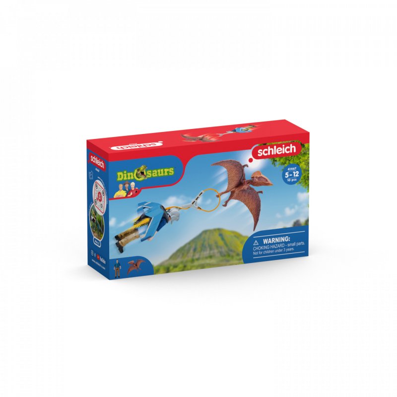 schleich Dinosaurs Poursuite en jetpack
