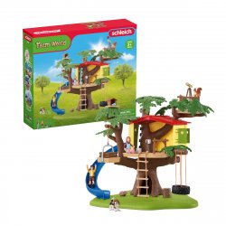 schleich Farm World Cabane aventure dans les arbres