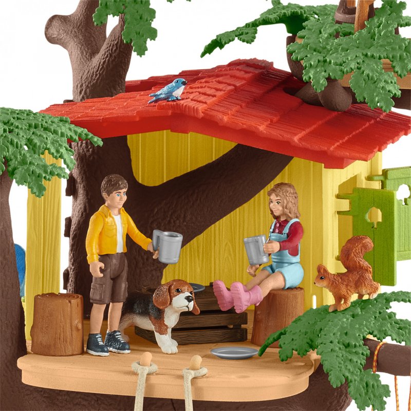 schleich Farm World Cabane aventure dans les arbres