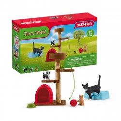 Schleich FW Spielspaß f niedliche Katzen | 42501