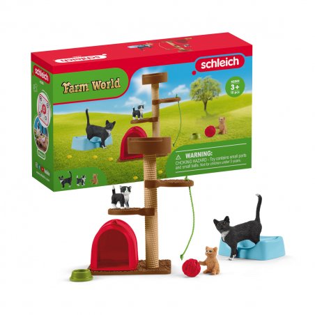 Schleich FW Spielspaß f niedliche Katzen | 42501
