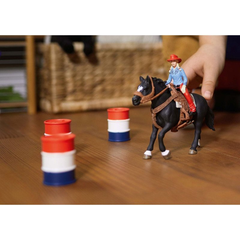 Schleich FW Barrel Racing mit Cowgirl | 42576