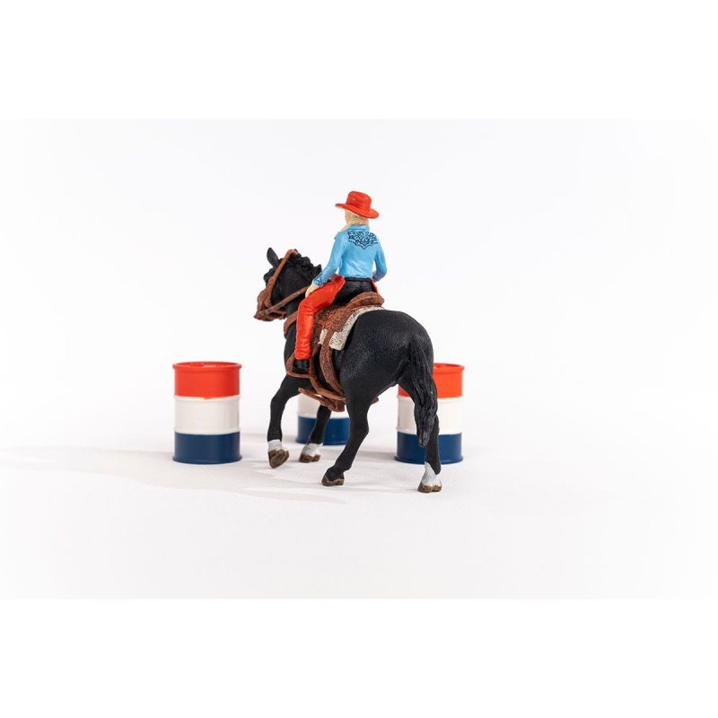 Schleich FW Barrel Racing mit Cowgirl | 42576