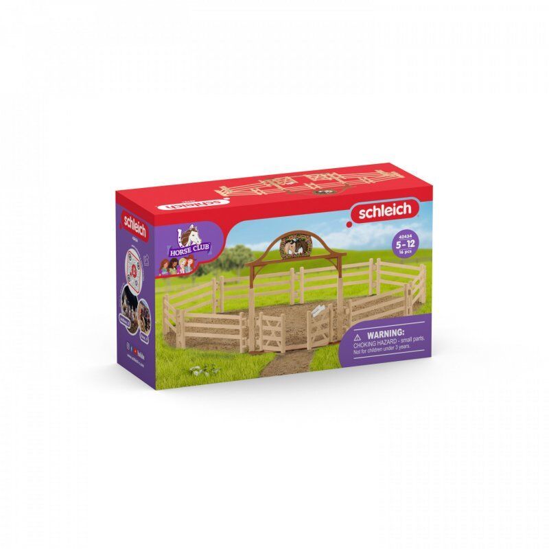 Schleich HC Pferdekoppel mit Eingangstor | 42434