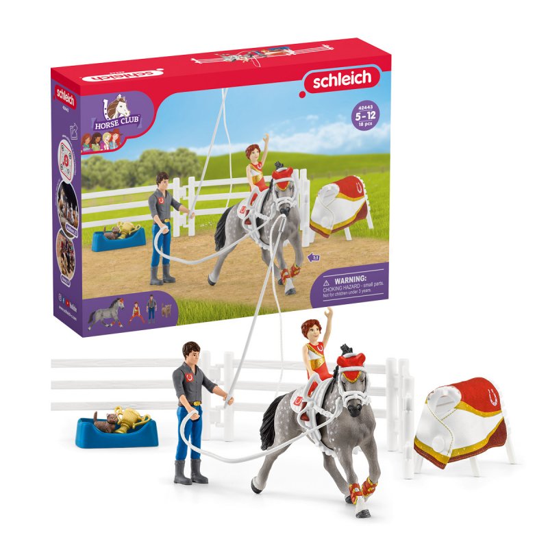 schleich HORSE CLUB Mia’s vaulting riding set