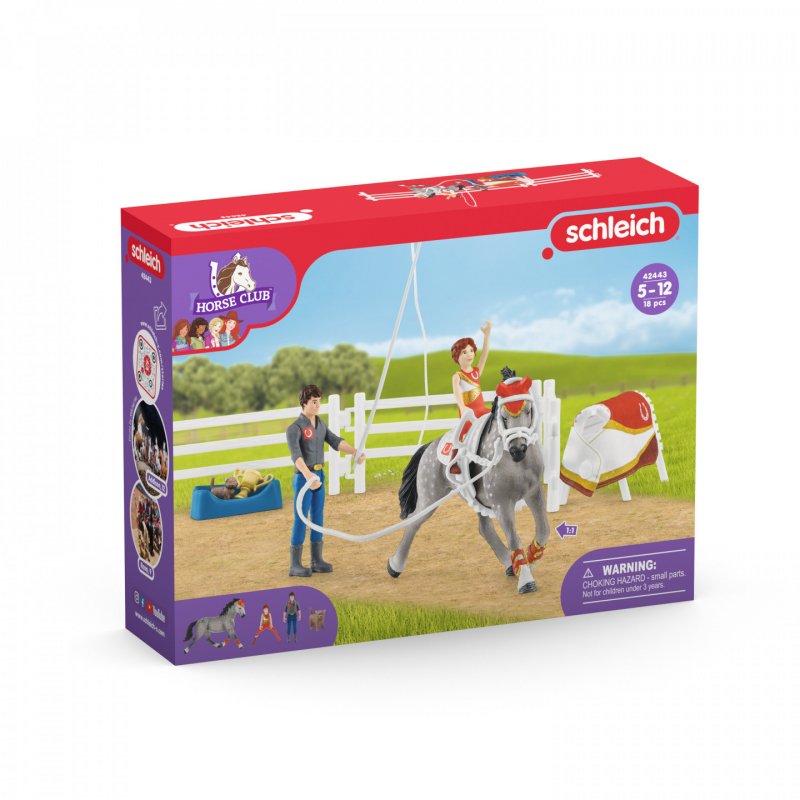 schleich HORSE CLUB Mia’s vaulting riding set