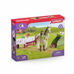schleich HORSE CLUB Sarah's Camping Adventure