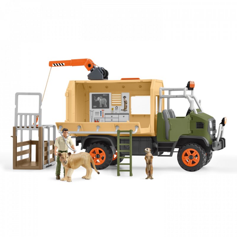 Schleich WL Großer Truck Tierrettung | 42475