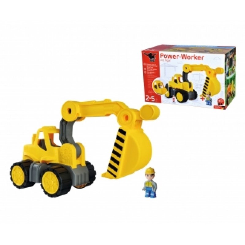 BIG Power-Worker Bagger + Figur | 800054835