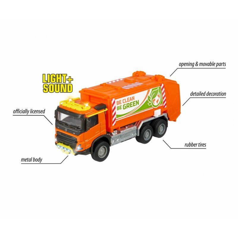 Majorette Volvo Truck Garbge Collector | 213743000
