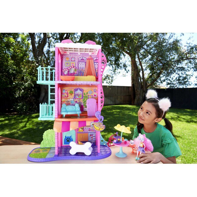 Enchantimals City Tails Townhouse & Café Playset