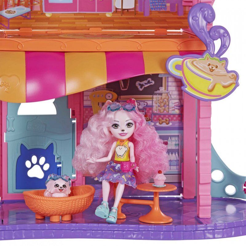 Enchantimals City Tails Townhouse & Café Playset