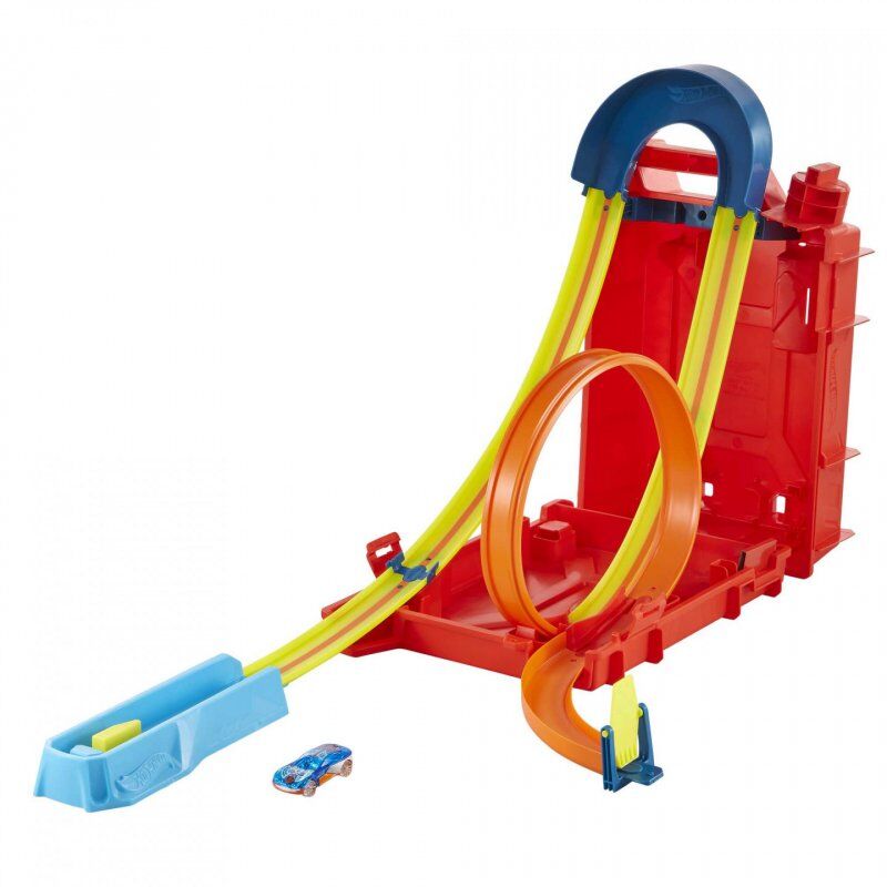 Hot Wheels Track Builder Unlimited Coffret Cascades Bidon D’Essence