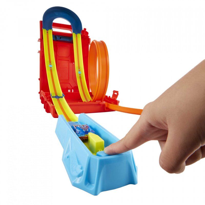 Hot Wheels Track Builder Unlimited Coffret Cascades Bidon D’Essence
