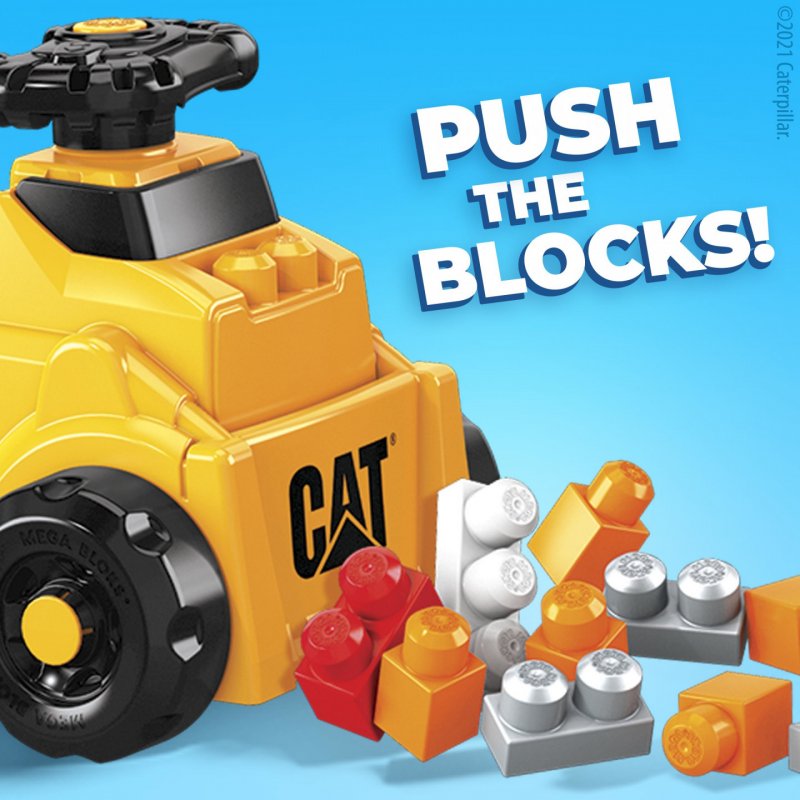 MEGA BLOKS Porteur Et Construction Cat