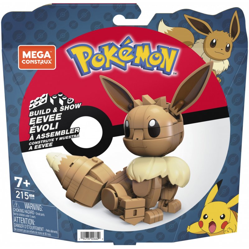 Mega Construx Pokémon Build & Show Eevee | HDL84