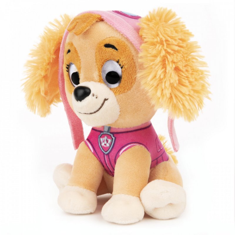 GUND Pat Patrouille - Peluche 15 Cm Stella - Peluche Pat Patrouille Taille 15 Cm - Lavable En Surface - Jouet Premier Ag