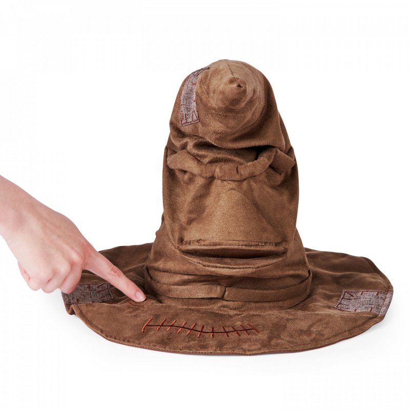 Wizarding World Sorting Hat parlant avec 15 répliques pour jeux de rôles Harry Potter
