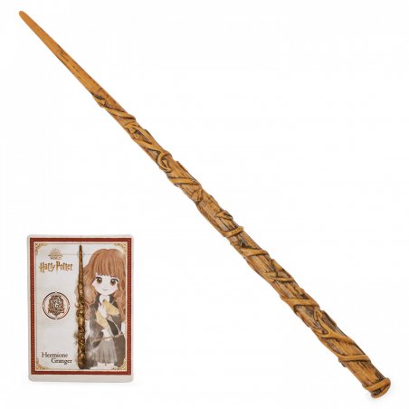 Wizarding World Harry Potter, 12-inch Spellbinding Hermione Granger Magic Wand with Collectible Spell Card, Kids Toys fo