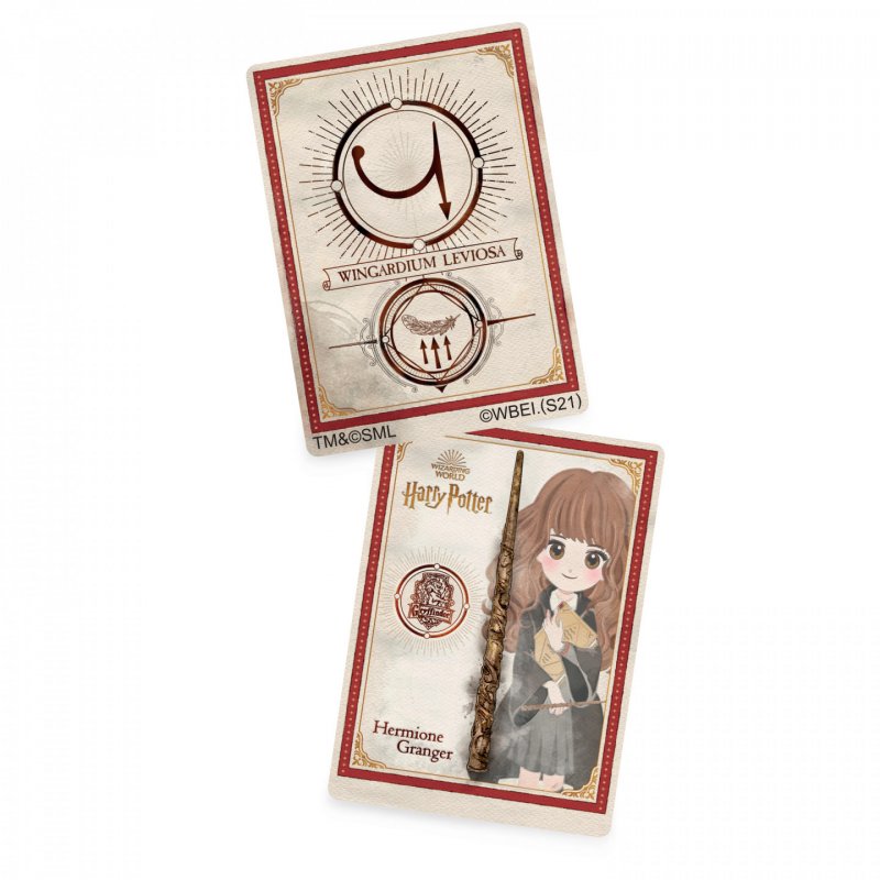 Wizarding World Harry Potter, 12-inch Spellbinding Hermione Granger Magic Wand with Collectible Spell Card, Kids Toys fo