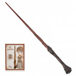 Wizarding World Harry Potter, 12-inch Spellbinding Harry Potter Wand with Collectible Spell Card, Kids Toys for Ages 6 a