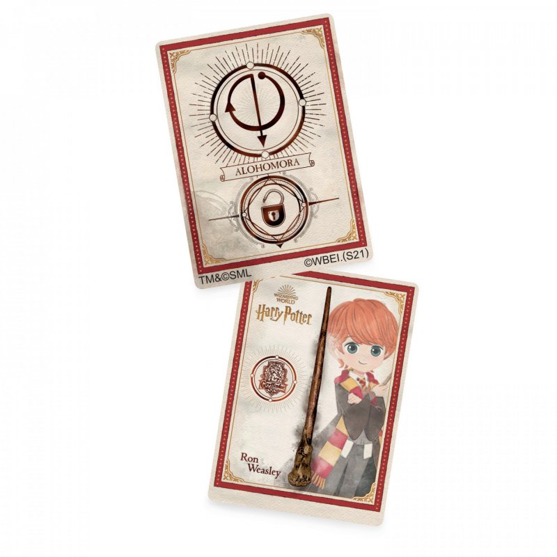 Wizarding World HARRY POTTER - BAGUETTE MAGIQUE DELUXE RON WEASLEY - Baguette Magique Authentique Ron Weasley 30 cm Avec