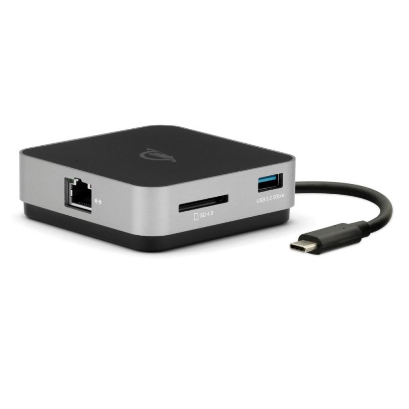 OWC USB-C Travel Dock E            gy/bk | 6 Ports, 100W