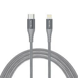 nevox 1885 lightning cable 1 m Grey, Silver