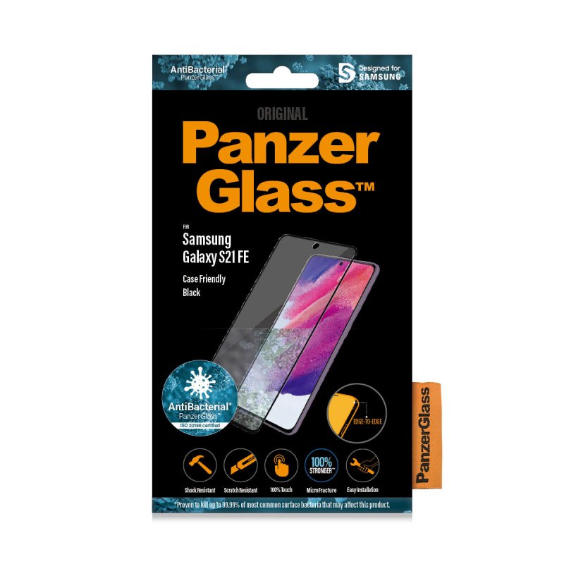 PanzerGlass 7275 écran et protection arrière de téléphones portables Protection d'écran transparent Samsung 1 pièc