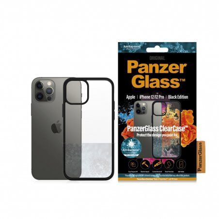 PanzerGlass ™ ClearCase Apple iPhone 12 | 12 Pro | Black