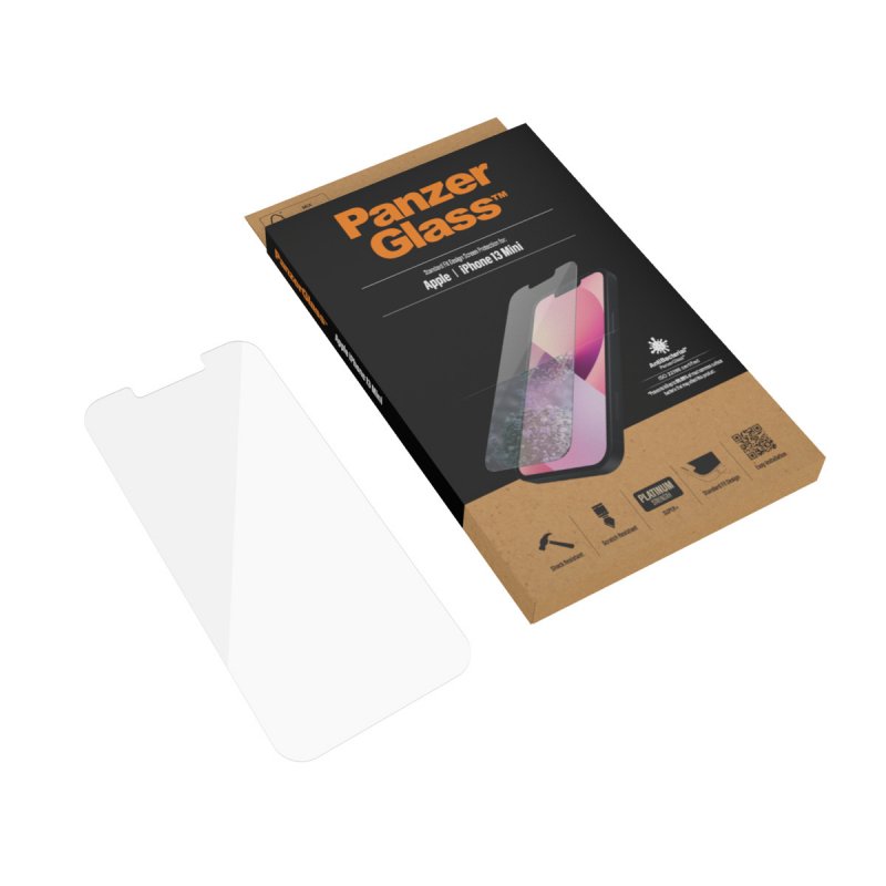 PanzerGlass ™ Screen Protector Apple iPhone 13 Mini | Standard Fit