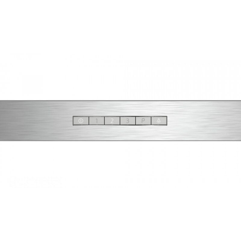 Neff D64BBE1N0 hotte Monté au mur Acier inoxydable 580 m³/h A