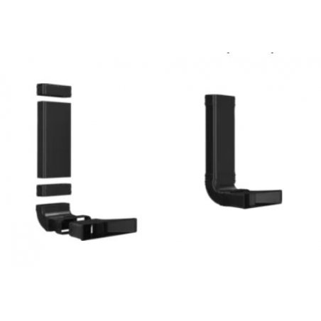 Bosc Umluft-Set HEZ9VDKR2 1x L-Bogen  bk