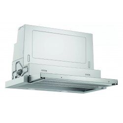 Bosch Serie 4 DFR067A52 hotte Semi-intégrée (semi-encastrée) Argent 399 m³/h A
