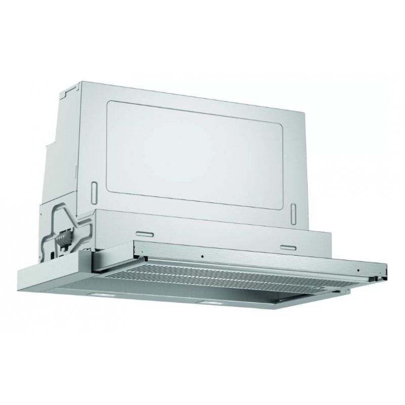Bosch Serie 4 DFR067A52 hotte Semi-intégrée (semi-encastrée) Argent 399 m³/h A