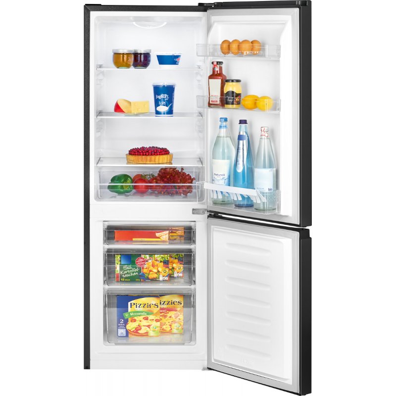 Bomann KG 320.2 réfrigérateur-congélateur Pose libre 165 L E Noir