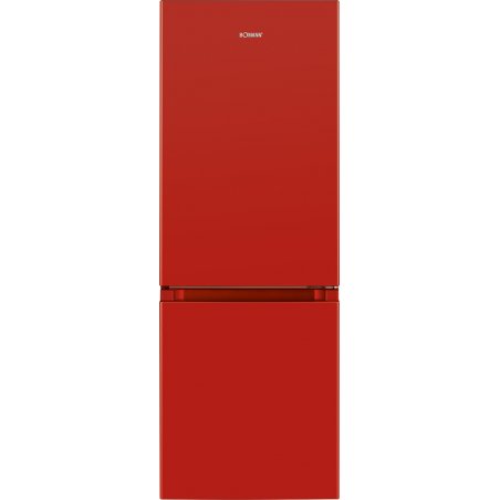 Bomann KG 320.2 réfrigérateur-congélateur Pose libre 165 L E Rouge