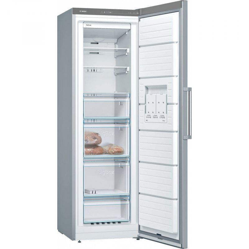 Bosch Serie 4 GSN36VLEP freezer Upright freezer Freestanding 242 L E Stainless steel