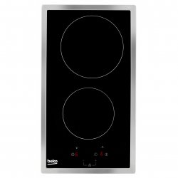 Beko HDMC32400TX hob Stainless steel Built-in 30 cm Ceramic 2 zone(s)