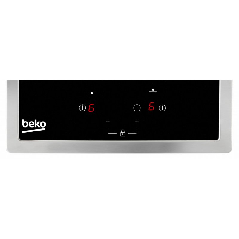 Beko HDMC32400TX plaque Acier inoxydable Intégré 30 cm Céramique 2 zone(s)