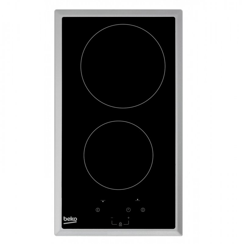 Beko HDMC32400TX plaque Acier inoxydable Intégré 30 cm Céramique 2 zone(s)