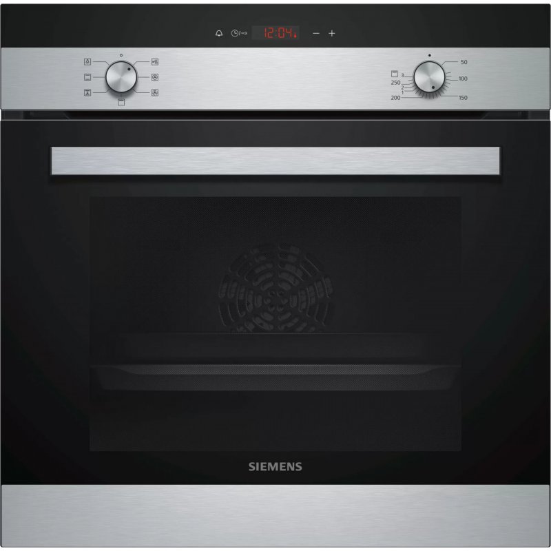 Siemens iQ100 HB113FBS1 oven 66 L A Black, Stainless steel