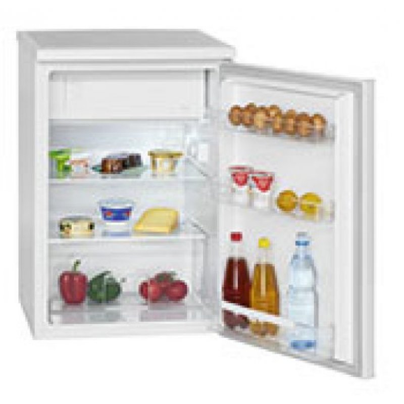 Bomann KS 2184 combi-fridge Freestanding 120 L E White