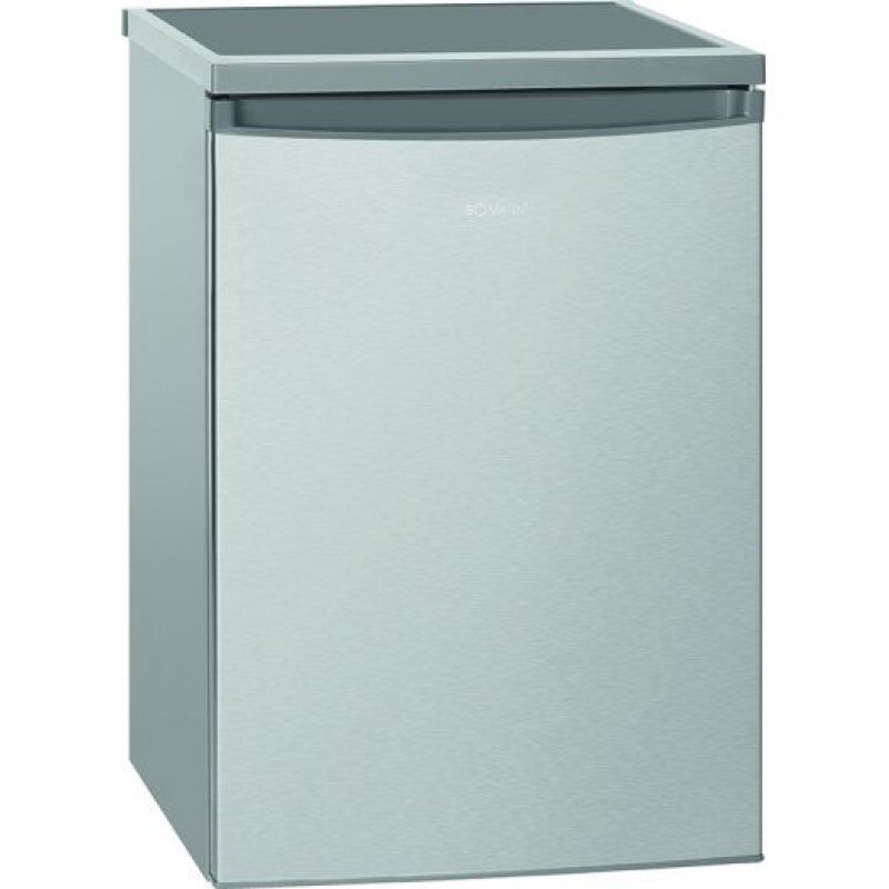 Bomann VS 2185 fridge Freestanding 133 L E Stainless steel