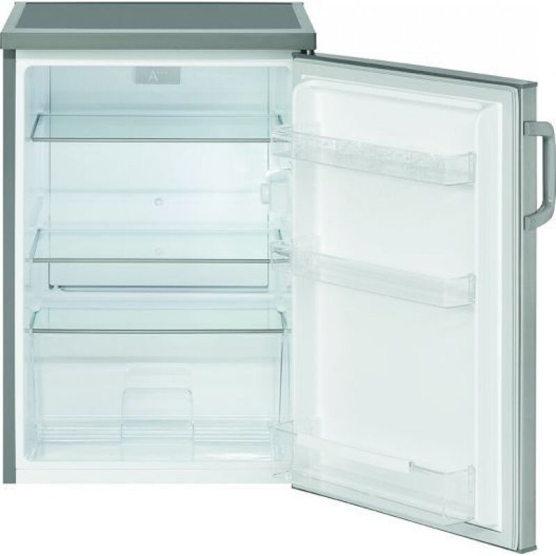 Bomann VS 2195 fridge Freestanding 134 L D Stainless steel