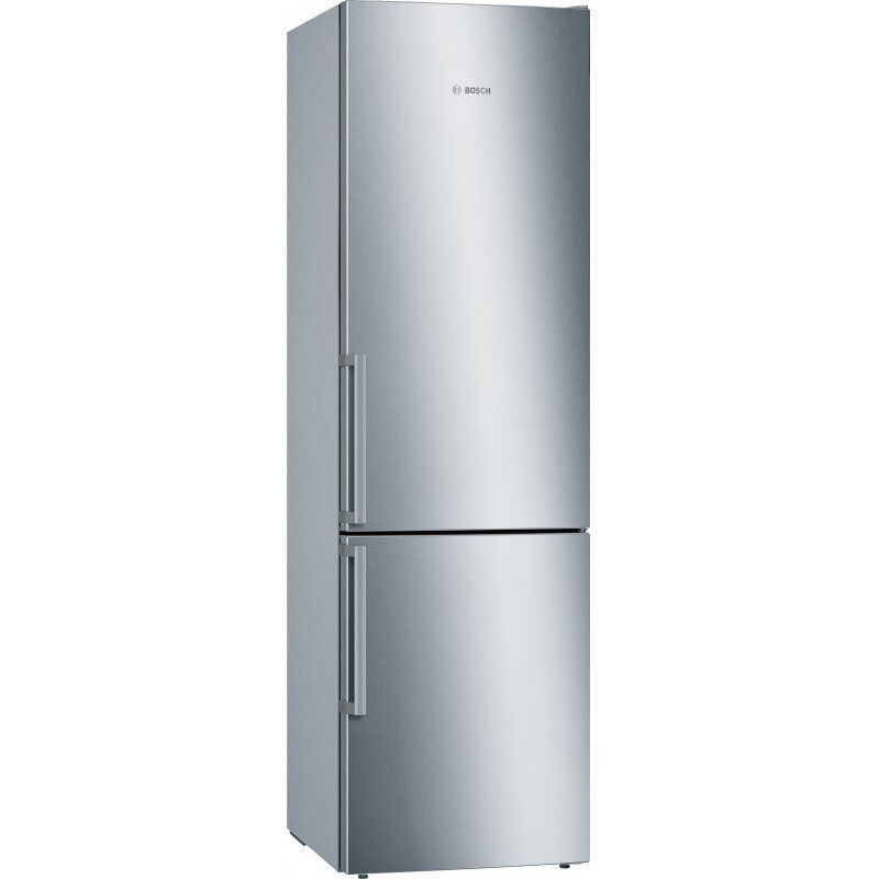 Bosch Serie 6 KGE398IBP fridge-freezer Freestanding 343 L B Stainless steel